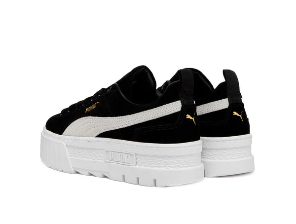 Zapatilla Puma Mayze Suede Mujer Negro