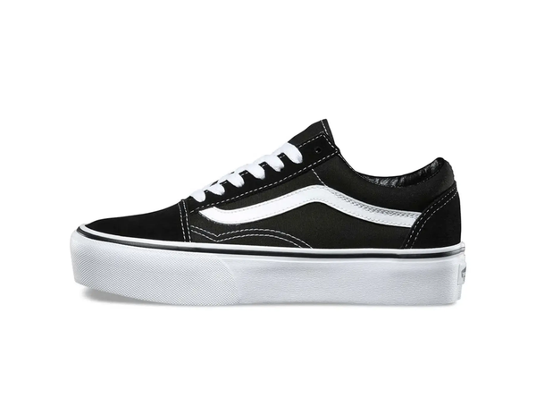 Zapatilla Vans Old Skool Plataforma Mujer Negro