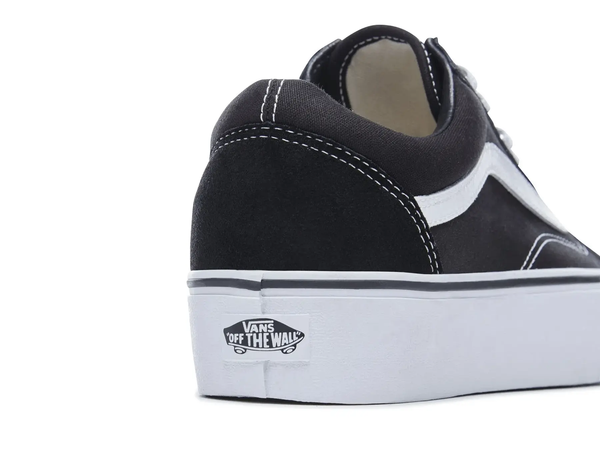Zapatilla Vans Old Skool Plataforma Mujer Negro