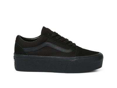 Zapatilla Vans Old Skool Stackform Mujer Mono Negro