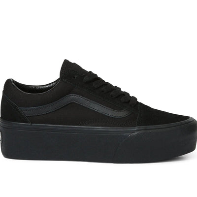 Zapatilla Vans Old Skool Stackform Mujer Mono Negro