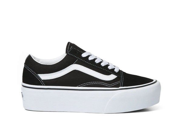 Zapatilla Vans Old Skool Stackform Mujer Negro