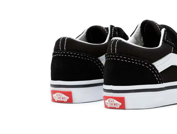 Zapatilla Vans Old Skool V Infantil Negro