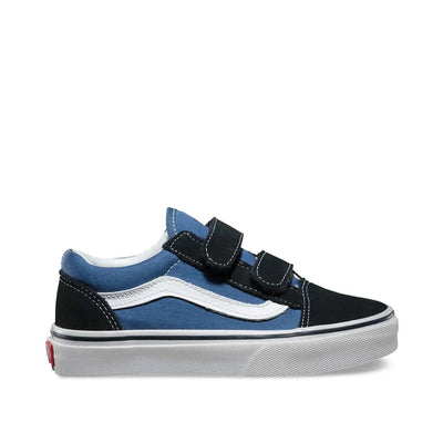 Zapatilla Vans Old Skool Velcro Junior Azul