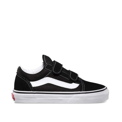 Zapatilla Vans Old Skool Velcro Junior Negro