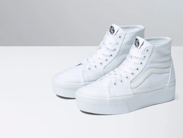 Zapatilla Vans Sk8-Hi Tapered Stackform Mujer Blanco