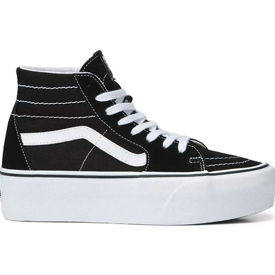Zapatilla Vans Sk8-Hi Tapered Stackform Mujer Negro