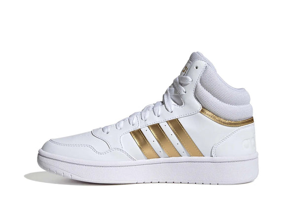 Zapatillas Adidas Hoops 3.0 Mujer Blanco