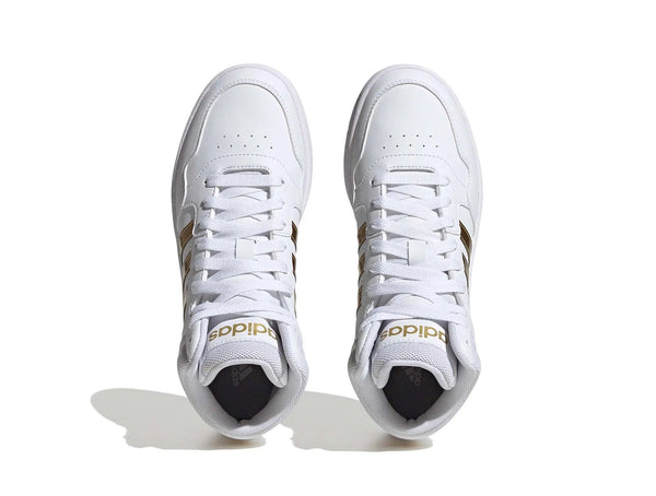 Zapatillas Adidas Hoops 3.0 Mujer Blanco