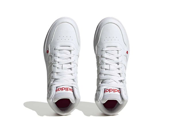 Zapatillas Adidas Hoops 3.0 Mujer Blanco