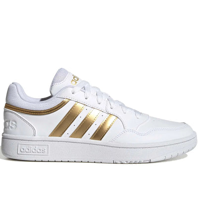 Zapatillas Adidas Hoops 3.0 Mujer Blanco