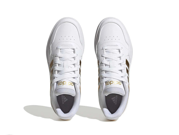 Zapatillas Adidas Hoops 3.0 Mujer Blanco