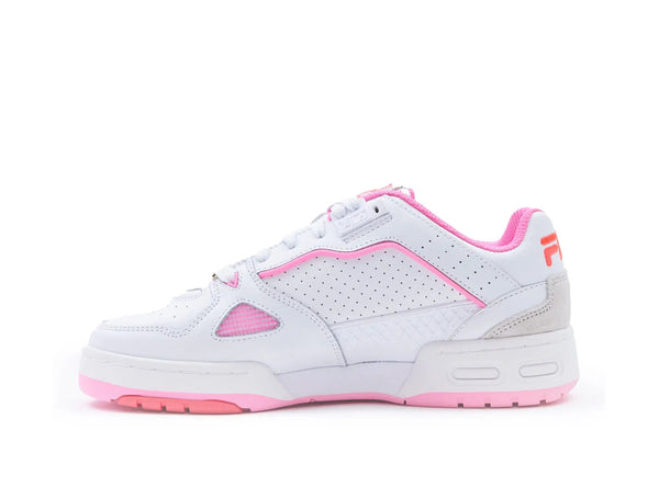 Zapatillas Fila Teratach 600 Mujer Blanco Rosado