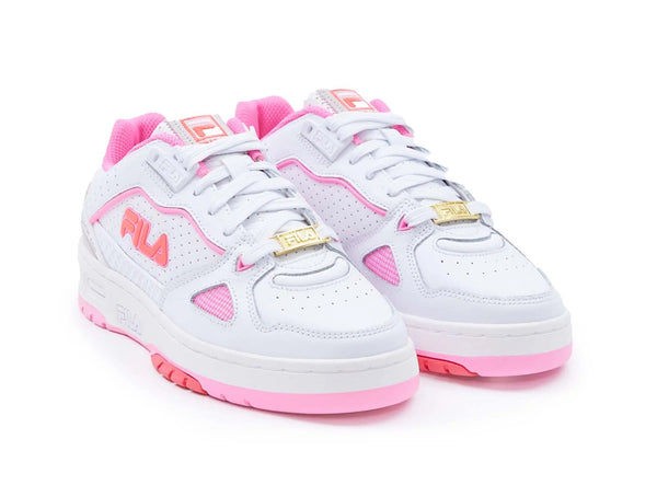 Zapatillas Fila Teratach 600 Mujer Blanco Rosado