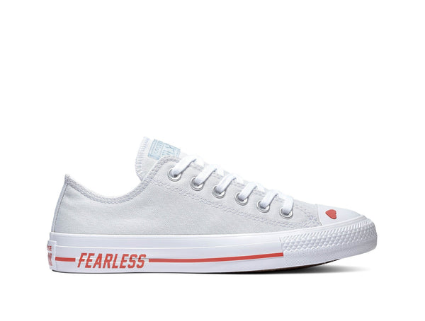 Zapatilla Converse Chuck Taylor Love Fearlessly Mujer Gris