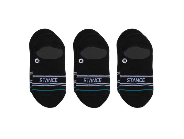 Pack Calcetin Stance Pack 3 Icon No Show Unisex Negro