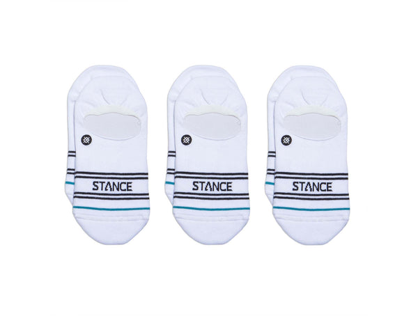 Pack Calcetin Stance Pack 3 Icon No Show Unisex Blanco