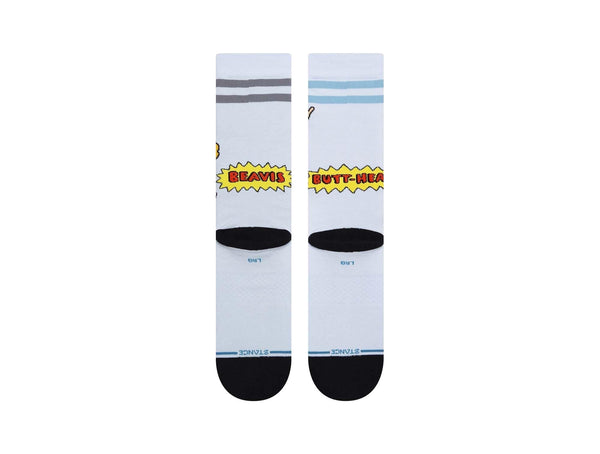 Calcetines Stance Settle Down Unisex Blanco