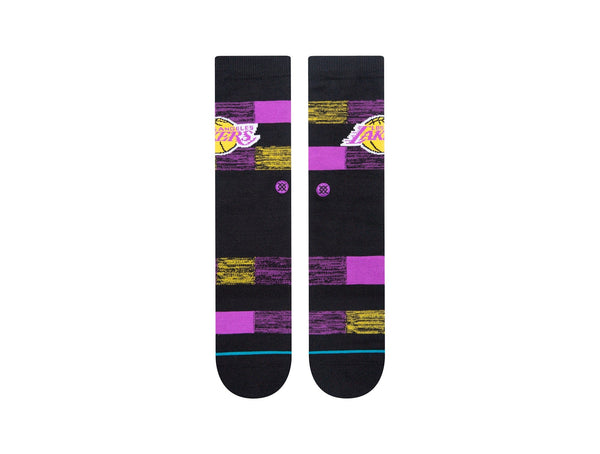 Calcetin Stance Lakers Cryptic Unisex Negro