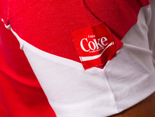 Polera Coca-Cola Hombre Rojo