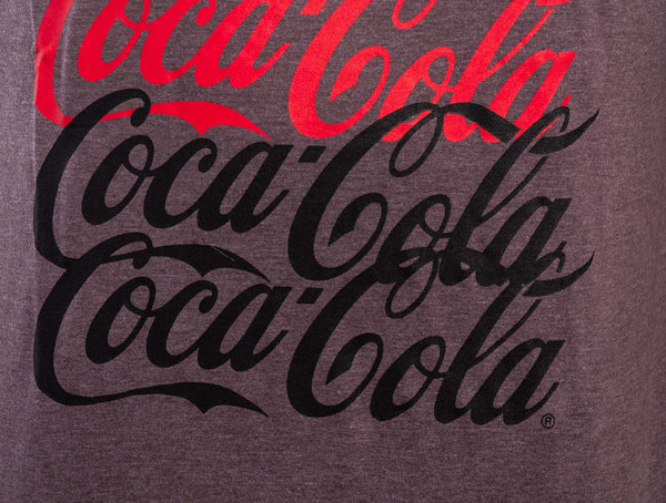 Polera Coca-Cola Hombre Gris