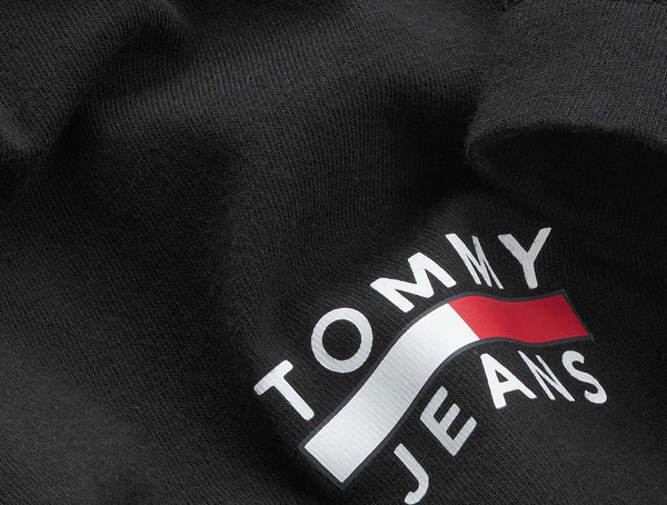 Polera Mc Tommy Chest Logo Hombre Negro