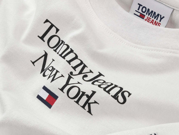 Polera Mc Tommy Essential Logo 1 Mujer Blanco