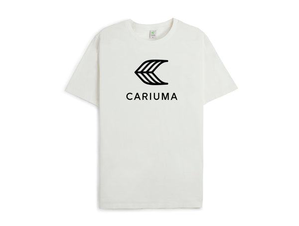Polera Cariuma Logo Hombre Blanco