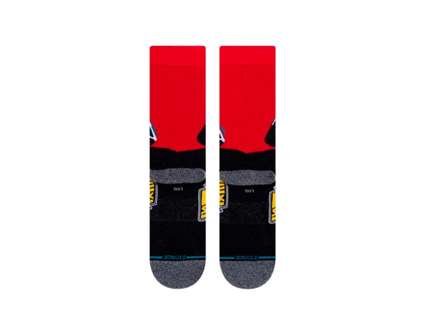 Calcetin Stance Vader 40Th Hombre Rojo