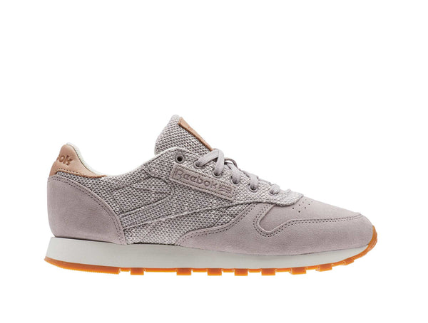 ZAPATILLA REEBOK CL LEATHER MUJER GRIS