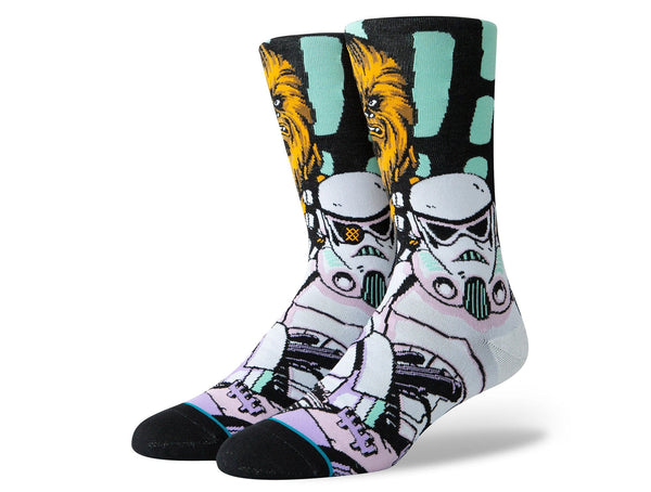 Calcetin Stance Star Wars Warped Chewbacca Hombre Multicolor