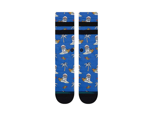 Calcetin Stance Fashion Space Monkey Hombre Azul