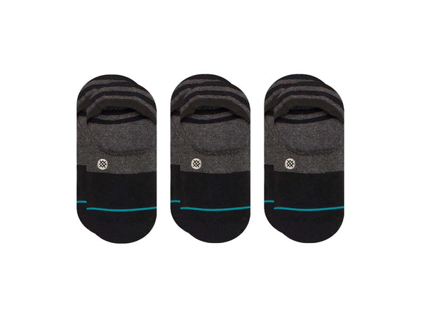 Calcetin Stance Pack x3 Gamut Hombre Negro