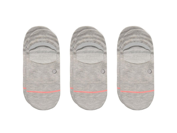 Calcetines Stance Uncommon 3 Pack Mujer Gris